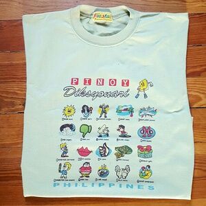 Vintage Light Green Philippines Graphic Tee